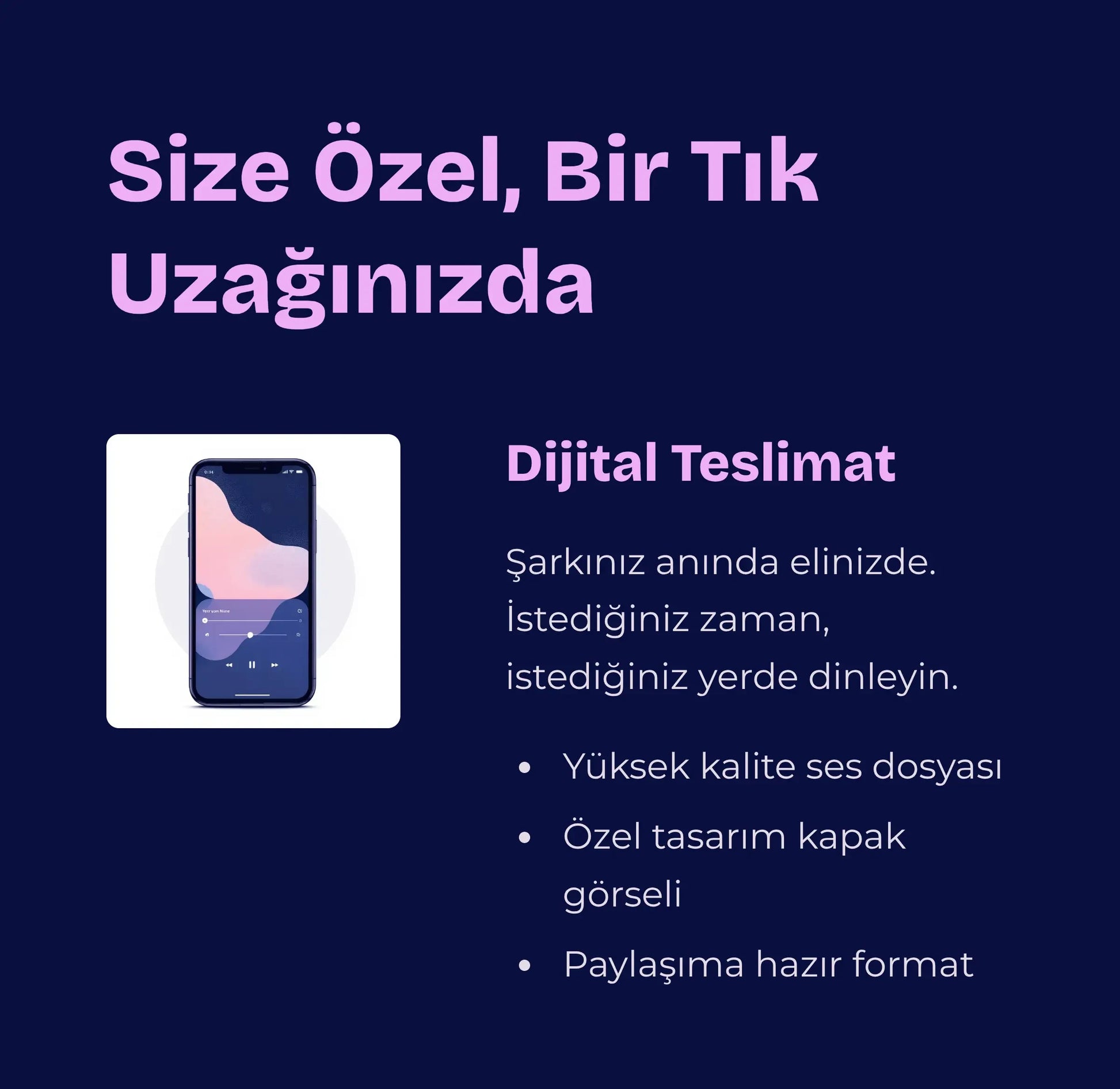 Kişiye Özel Şarkı Songifto